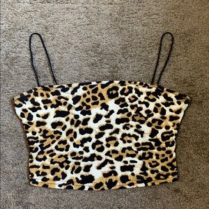 Leopard Print Crop Top 🐆